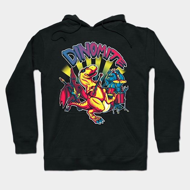 Dinomite Hoodie by StephenHartman